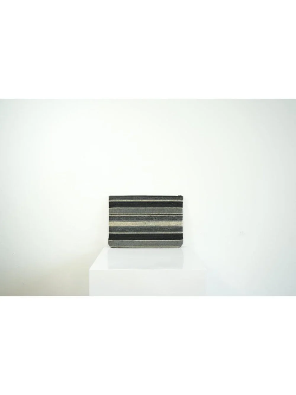 Chanel Black Deauville Pouch